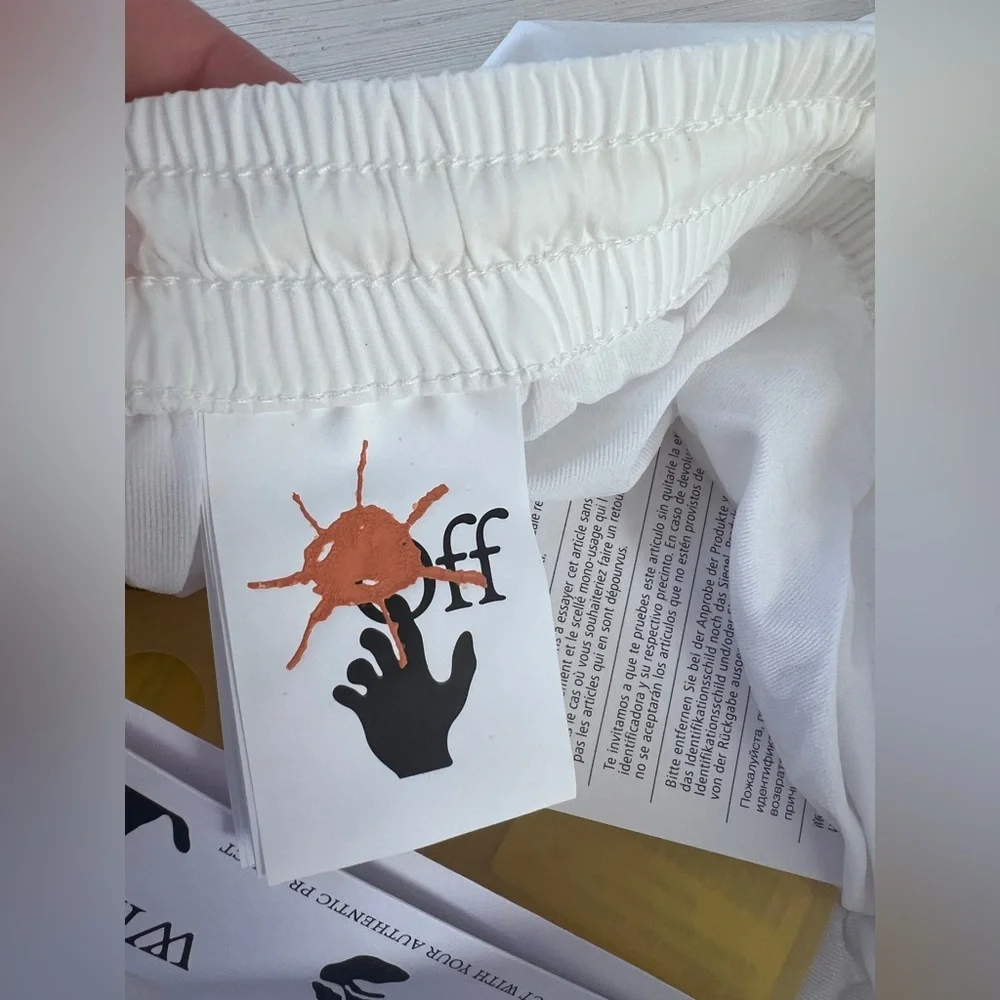 OFF-WHITE boy’s swim shorts trunks size 12Y